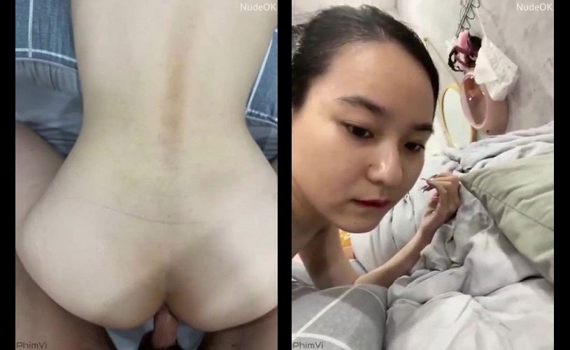Biểu cảm cực dâm của em lần đầu được chịch cửa hậu không bao